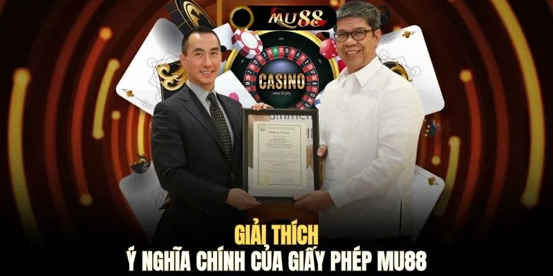Giải thích ý nghĩa chính của giấy phép MU88