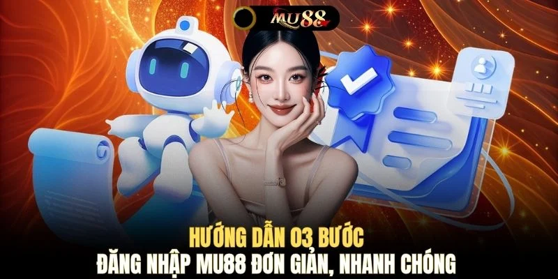 Hướng dẫn 03 bước đăng nhập MU88 đơn giản, nhanh chóng