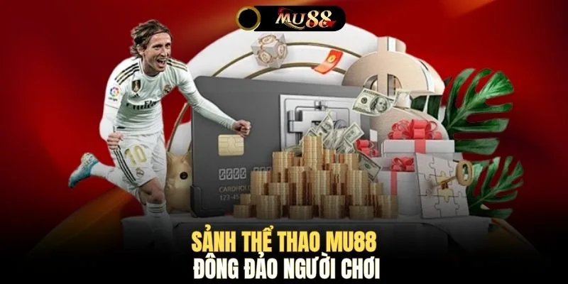 Sảnh thể thao MU88 đông đảo người chơi